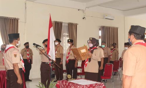 Pramuka Boyolali Kota Tetap Aktif Meski Pandemi, Ini Kegiatannya