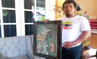 Misterius, Lukisan Lawas dari Bali Ini Selamat saat Kebakaran