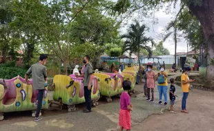 Libur Isra Miraj, Madiun Umbul Square Kebanjiran Pengunjung