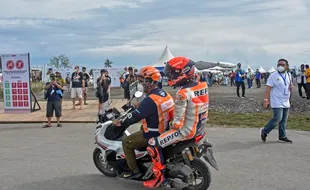 Waduh, Marc Marquez Alami Diplopia Setelah Kecelakaan di Mandalika