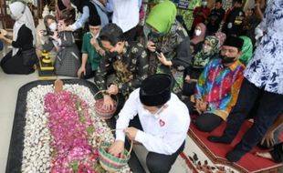 Saat Muhaimin Ziarah Makam Didi Kempot & Deklarasi Sahabat Ambyar Ngawi