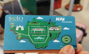 PT KCI Luncurkan Kartu Multi Trip KRL Solo-Jogja Bertema Peta Kota Solo