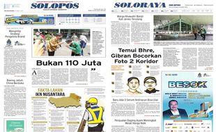 Solopos Hari Ini: Bukan 110 Juta