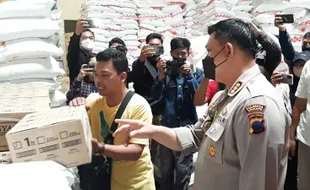 Kapolresta Solo Pimpin Sidak Minyak Goreng Curah di Pasar, Ini Hasilnya