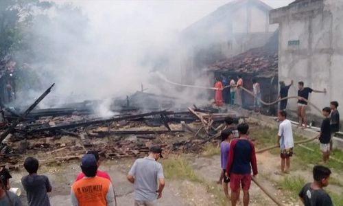 Dua Hari Terjadi Kebakaran di Grobogan, Lima Rumah Terbakar