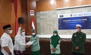 Program Santunan 10.000 Anak Yatim PR Sukun Berlanjut ke Semarang