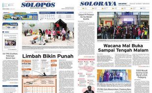 Solopos Hari Ini: Limbah Bikin Punah