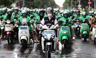 Pengemudi Ojek Daring Butuh Undang-Undang Pelindung