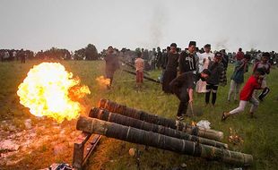 Serunya Festival Long Bumbung Sambut Ramadan di Tawangmangu