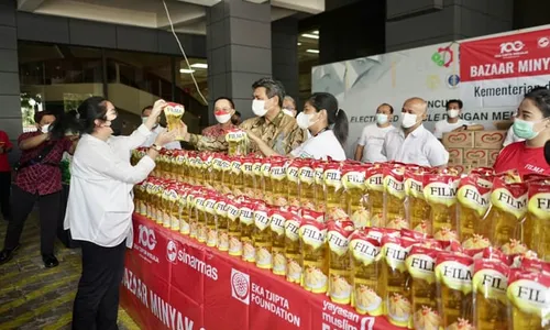 Sinar Mas Lanjutkan Bazar Minyak Goreng Ramadan