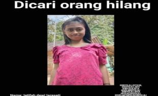 Dicari! Latifah Remaja 15 Tahun asal Boyolali Hilang Sejak Sabtu