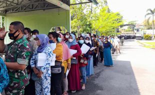 Sepekan, Cakupan Vaksinasi Booster di Sragen Naik 1%