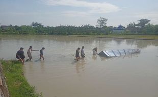 Angin Kencang Rusak Belasan Rumah di Klaten, 1 Warga Nabrak Pohon Roboh