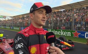 Leclerc Raih Pole di Australia, Hamilton Terlempar dari Baris Terdepan