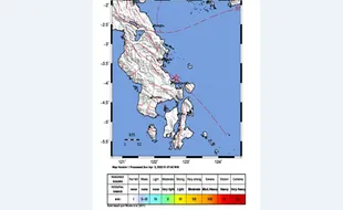 Gempa M3,5 Kembali Guncang Sulawesi Tenggara