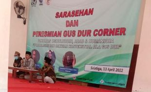 Jaga Pluralisme, Gus Dur Corner Hadir di Kampus IAIN Salatiga