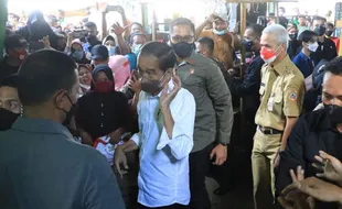 Semobil dengan Jokowi, Ganjar Pranowo Mendapat Pesan Khusus