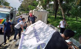 Mulai Dibangun, Rest Area Jurug Solo Dilengkapi Toilet Hingga Internet