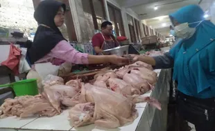 Aman Lur! Harga Daging Ayam di Wonogiri Masih Stabil Jelang Lebaran