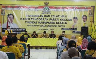 Duduki Kursi Wabup, Ini Target Partai Golkar Klaten di Pemilu 2024