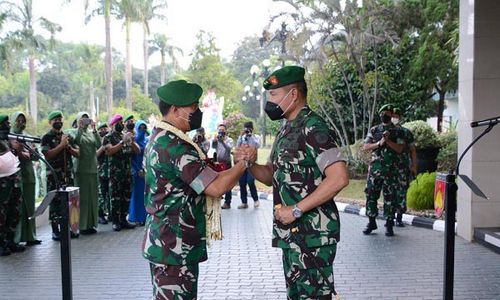 Resmi! Mantan Ajudan Presiden Jokowi Jabat Pangdam IV Diponegoro