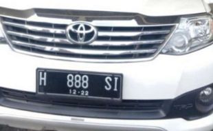 Kenali, Plat Nomor Semarang dan Kode Huruf di Belakangnya