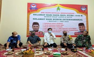 Peringati Hari Buruh, Serikat Pekerja Boyolali Gelar Aksi Damai