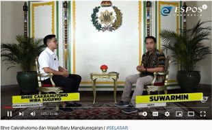 Bhre Cakrahutomo Mengubah Wajah Mangkunegaran