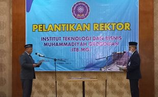 Dilantik Jadi Rektor ITB-MG, Ini Keinginan Jati Purnomo Untuk Grobogan