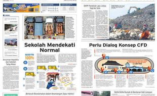 Solopos Hari Ini: Sekolah Mendekati Normal