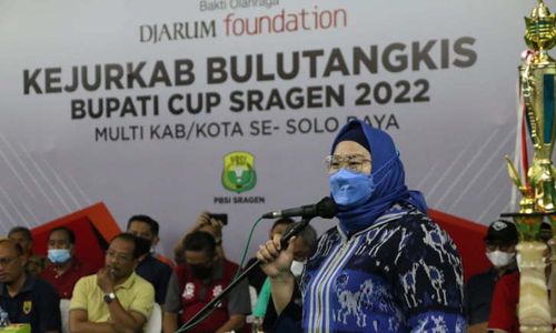 Peserta Membeludak, Kejurkab Bulu Tangkis Sragen Diperpanjang