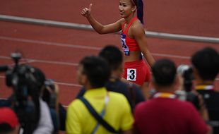 SEA Games: Emilia Nova Sumbang Medali Perak Lari Gawang 100 Meter Putri