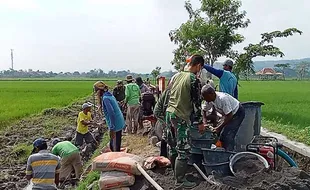 Bupati Buka TMMD di Cawas Klaten, Sasar Betonisasi Jalan & Rehab RTLH