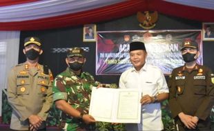 TMMD Sekuyung di Desa Jatiwarno Karanganyar Dimulai, Ini Harapan Bupati