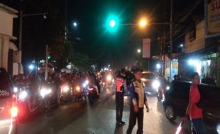 Alkid Solo Macet di Malam Minggu, Ini Kata Dishub