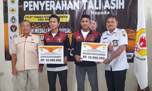 Raih Perak di SEA Games 2022, 2 Atlet Sragen Dapat Bonus Rp20 Juta