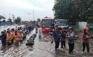 Ini Daftar Wilayah yang Terdampak Banjir Rob di Semarang