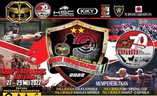 Danjen Kopassus Shooting Championship 2022 Berhadiah Rp150 Juta