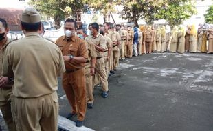 Begini Suasana Hari Pertama Kerja ASN di Karanganyar, Ada yang Bolos?