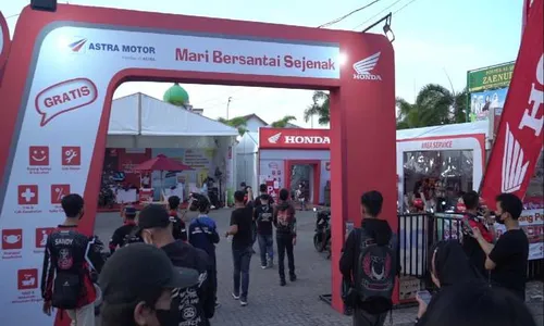 Sukses! Bale Santai Honda & AHASS Siaga Jateng Temani Konsumen Mudik