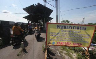 Jembatan Pintu Air Demangan Lama Solo Ditutup Lur, Dialihkan Ke Mana?