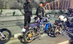 Kapok! 12 Motor Knalpot Brong Disikat Tim Sparta di Jebres Solo