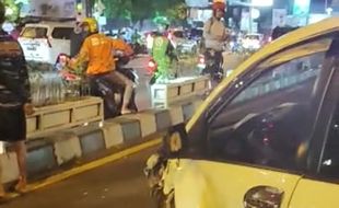 Mobil Avanza Tabrak Karimun di Flyover Jatingaleh, Ini Kronologinya