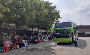 Keberangkatan Bus dari Terminal Sukoharjo ke Jakarta Molor 5 Jam Lebih