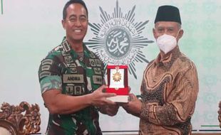 Panglima TNI Temui Pimpinan Pusat Muhammadiyah, Bahas Apa?