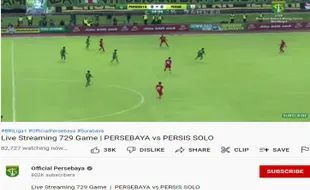 Spesial! Laga Persis Solo vs Persebaya Sore Ini Sekaligus Ajang Reuni