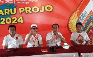 Relawan Projo Dukung Capres Inisial P, Undang Prabowo di Rakernas 14 Oktober