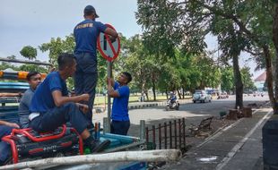 Awas! Arah Lalu Lintas Alun-Alun Karanganyar Diganti, Ini Penjelasannya