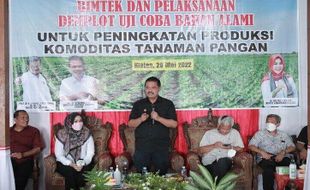 Dirjen Tanaman Pangan Kenalkan Biosaka ke Petani Cawas Klaten, Apa Itu?