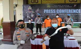 Keroyok dan Kalungi Korban dengan Celurit di Pedan, 2 Orang Ditangkap